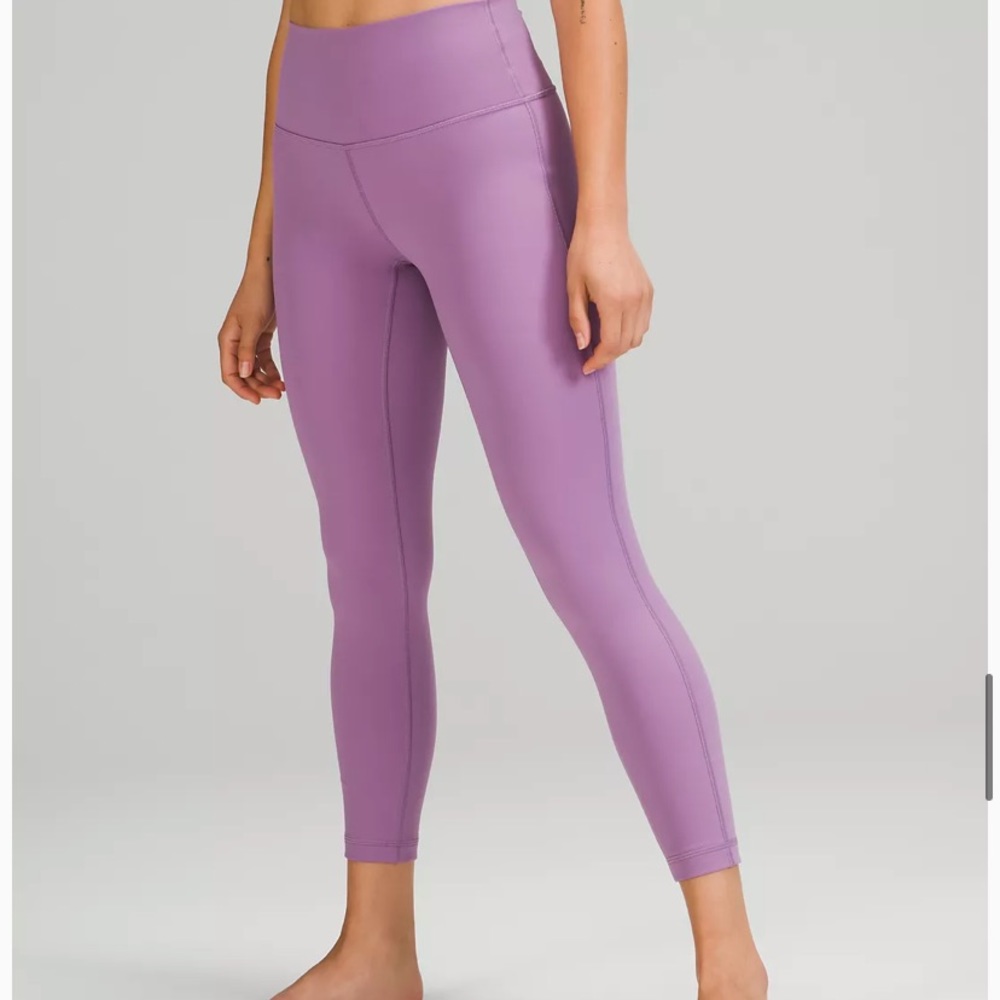 Lululemon Wunder Under 25” FLUX Wisteria Purple